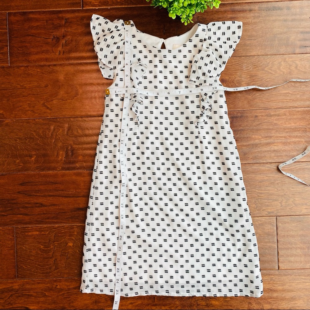 NWOT Gianni Bini girls ruffle sleeve dress